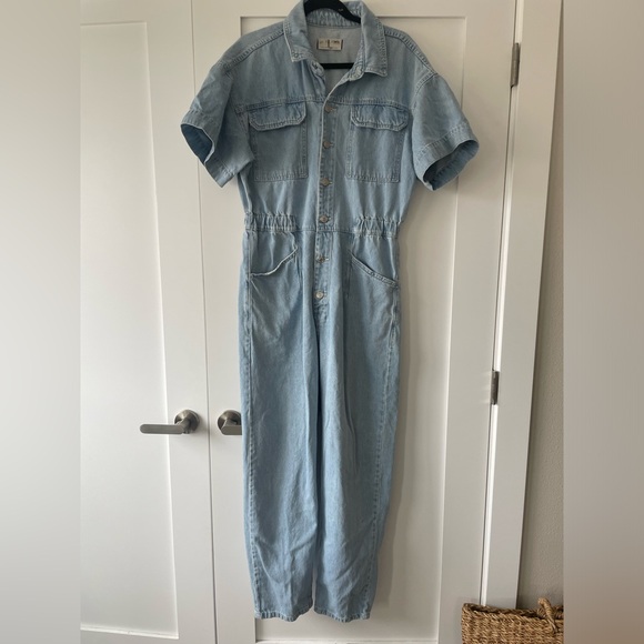 SOLD We The Free Denim Jumpsuit EUC - Picture 4 of 7